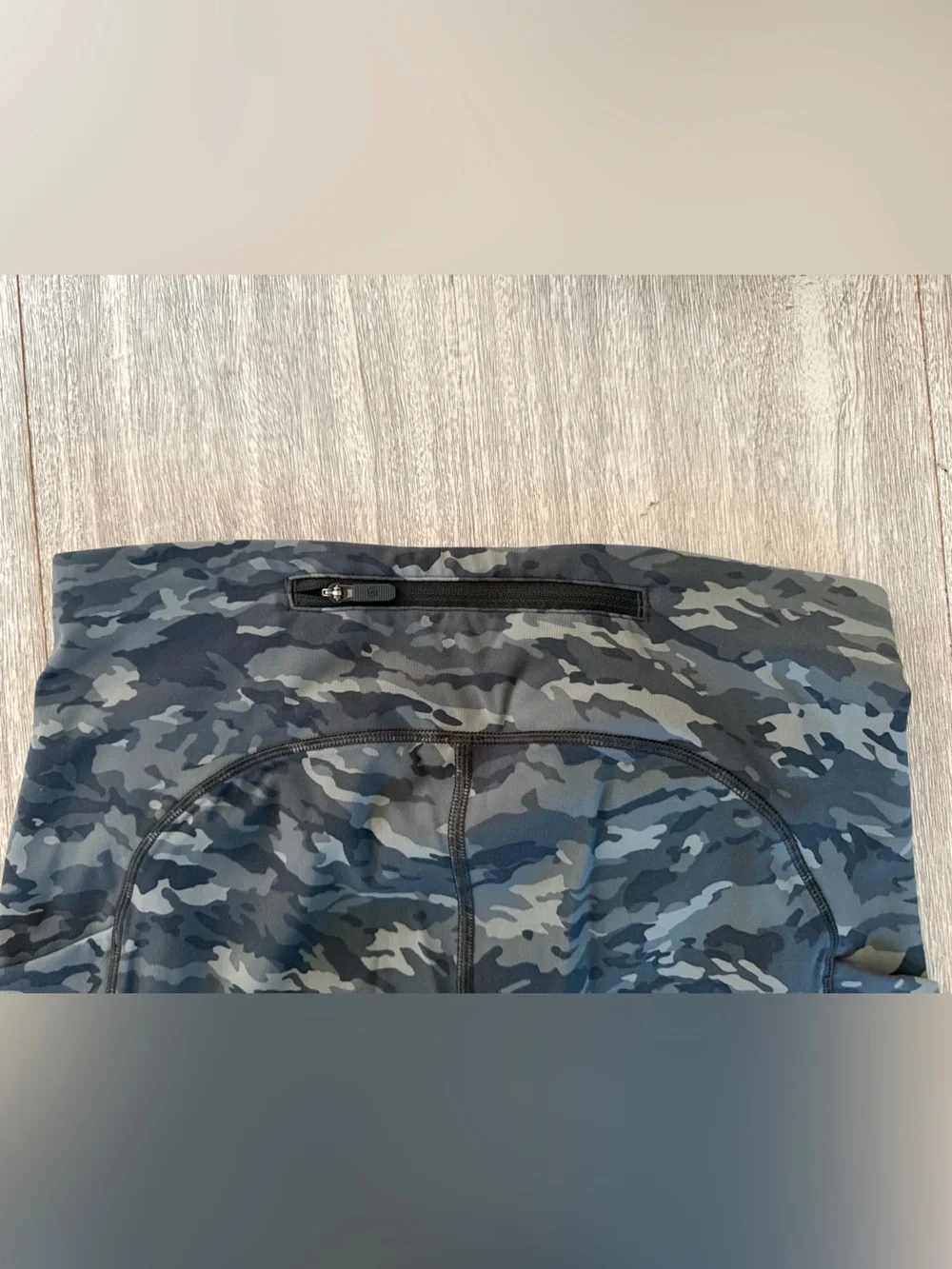 lululemon athletica Gray & Black Camo High-Rise Leggings